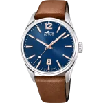 Relógio Lotus 18693/2 azul pulsera de couro, homem
