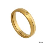Aliança Hassu Classic Golden Shine - 7HSS010145C