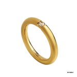 Aliança Hassu Classic Golden Shine- 7HSS010149C
