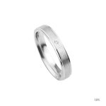 Aliança Statement - 4 mm  1AL-FL0050-P