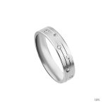 Aliança Passion Statement - 6 mm 1AL-FL0053-P