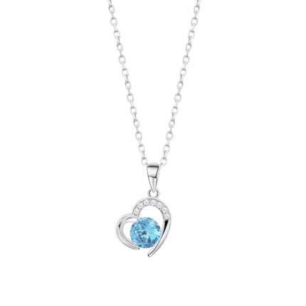 Colar coração Lotus Silver LP3106-1/3 prata, mulher