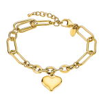 Pulseira coração Lotus Style Woman'S Heart LS2334-2/2 de aço inoxidável, mulher
