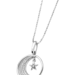 Colar Colg. Lua + estrela circuita - WS00479/45