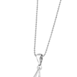 Colar fi. Colg. circ -branco 42+3cm - WS00718/45