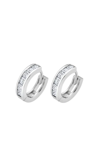 Argolas prata - 12mm -WS01219